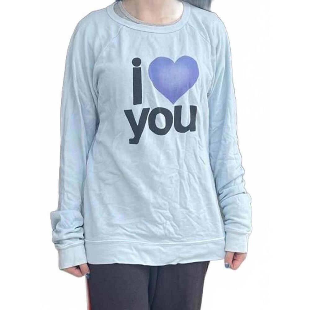 Free City “I Heart You” Women’s Pullover Sweater - Size M
